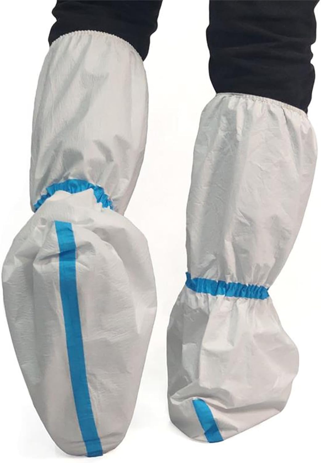 ZMDREAM Disposable Hazmat Boot and Shoe Covers for All Occasions