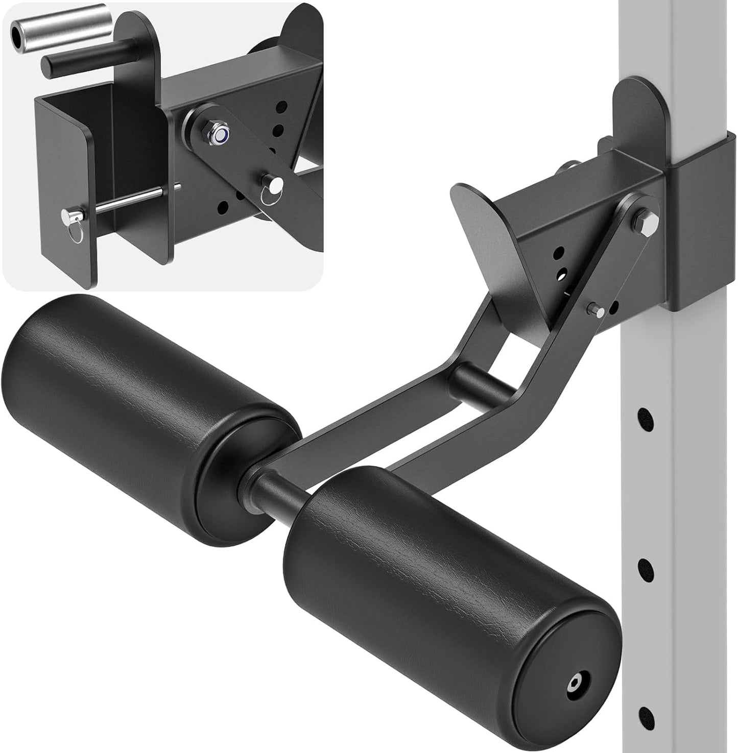 Kipika Nordic Hamstring Curl Squat Rack Attachment for Home Gym