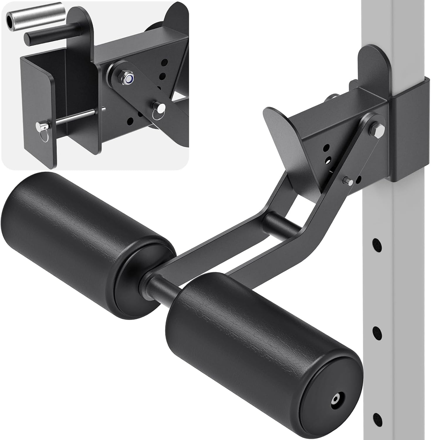 Kipika Nordic Hamstring Curl Squat Rack Attachment for Home Gym