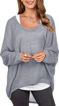 ZANZEA Women's Off The Shoulder Batwing Top - Casual Layering