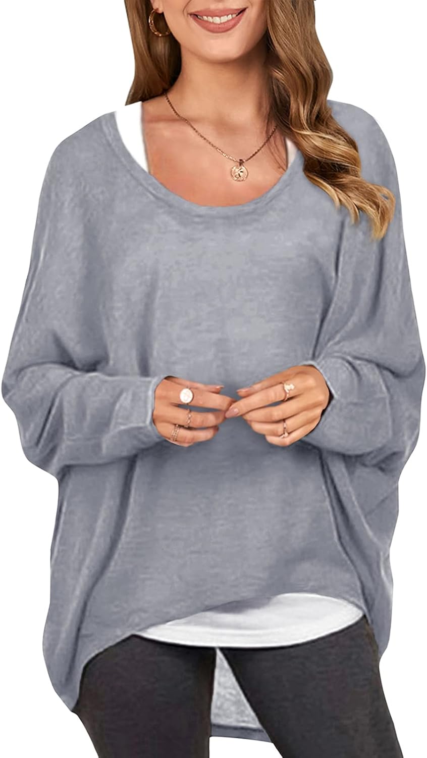 ZANZEA Women's Off The Shoulder Batwing Tops for Casual Style