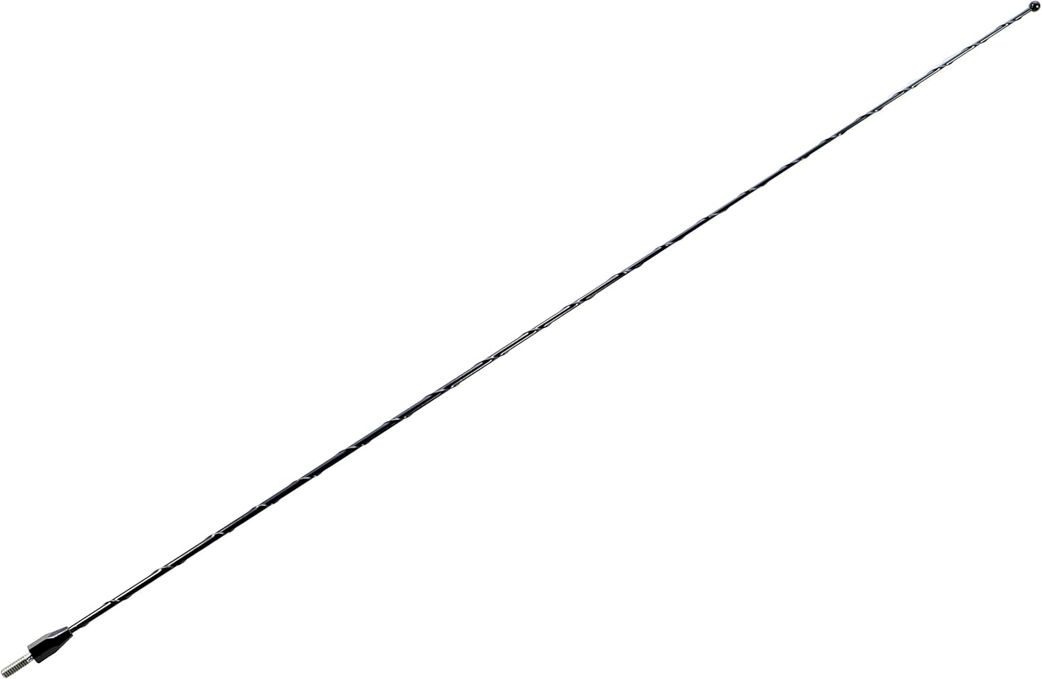 27 Inch Black Antenna for Dodge Ram Truck 2500 - Wind Noise Canceling