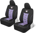 Hello Kitty Kuromi Car Seat Covers - Cute Black and Purple Front Seat