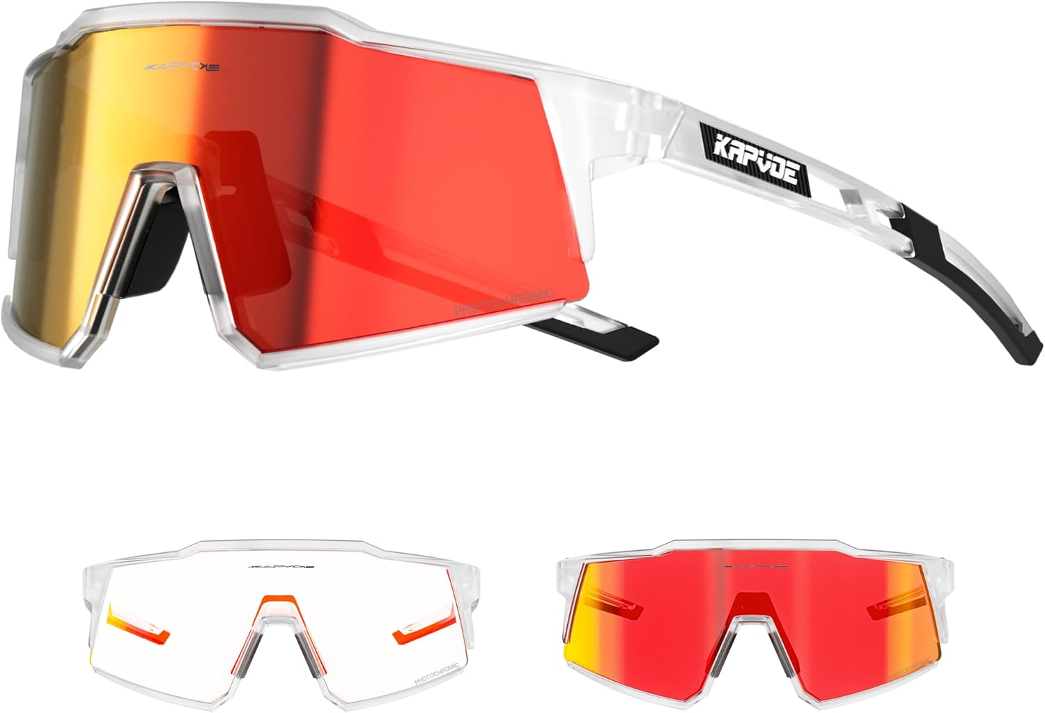 KAPVOE Photochromic Cycling Glasses for Men Women - K9022 Review
