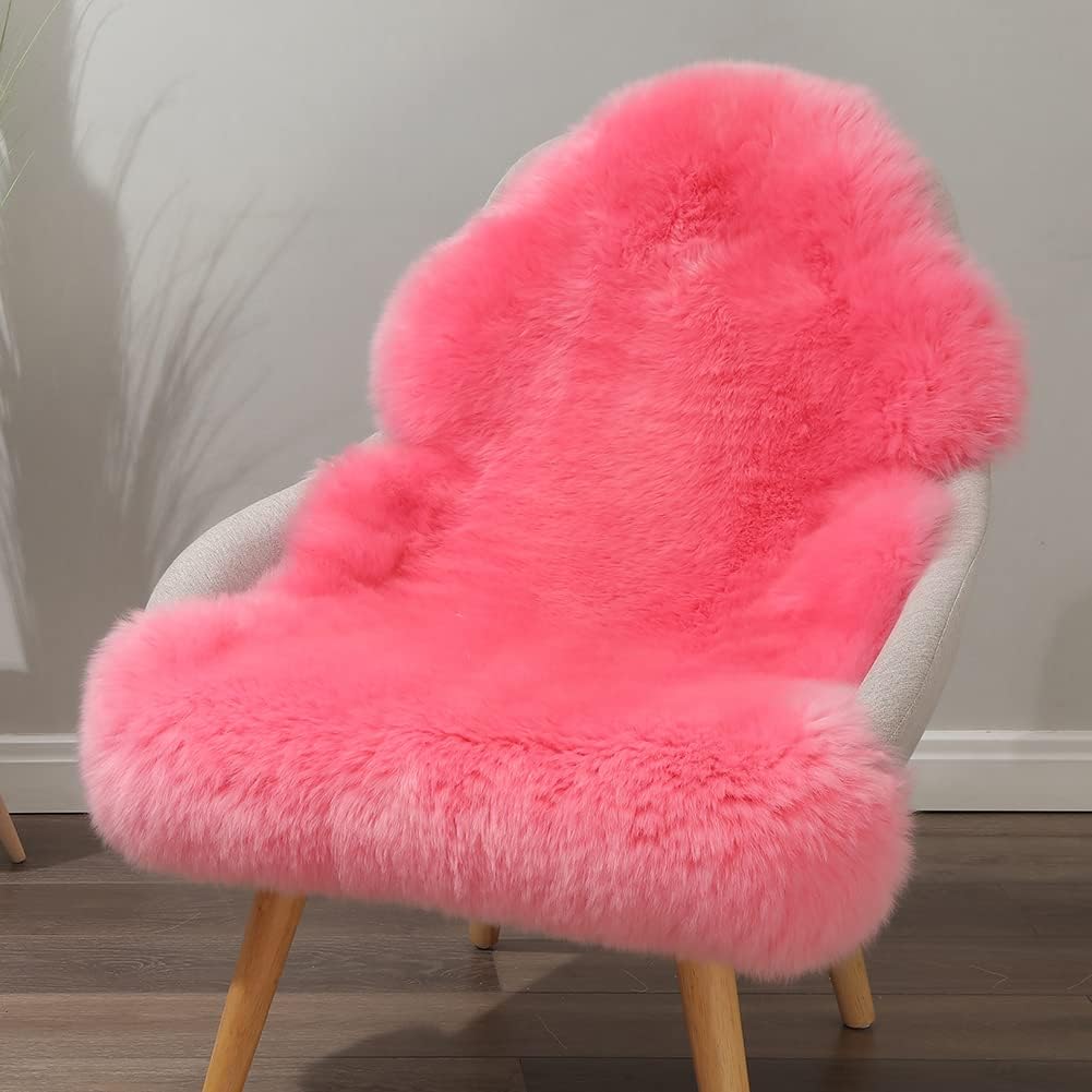 Genuine Sheepskin Area Rug for Living Room and Bedroom Use