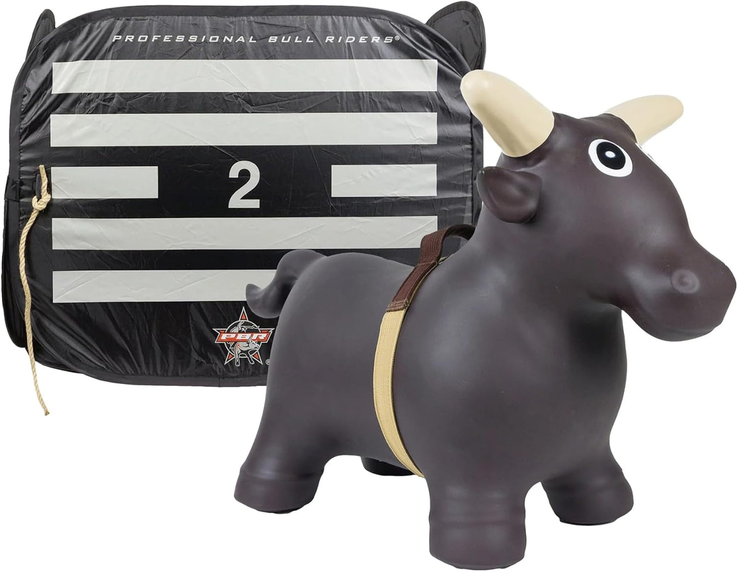 Lil Bucker Bull & PBR Bucking Chute Set for Kids Fun