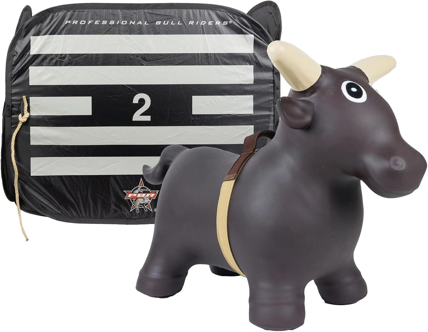 Lil Bucker Bull & PBR Bucking Chute Set for Kids Fun