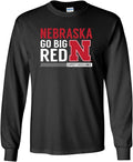CornBorn Nebraska Huskers Long Sleeve T-Shirt - Classic Fan Tee