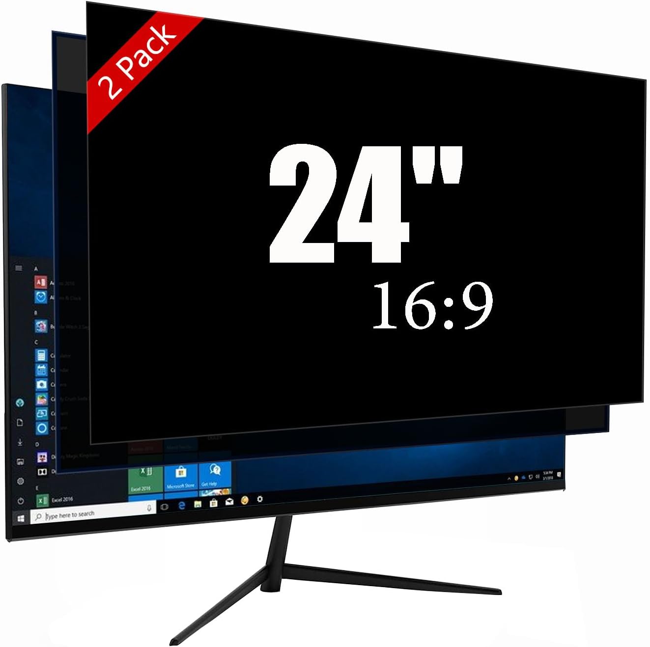24 Inch Privacy Screen for Monitor - Anti-Glare Protector Film