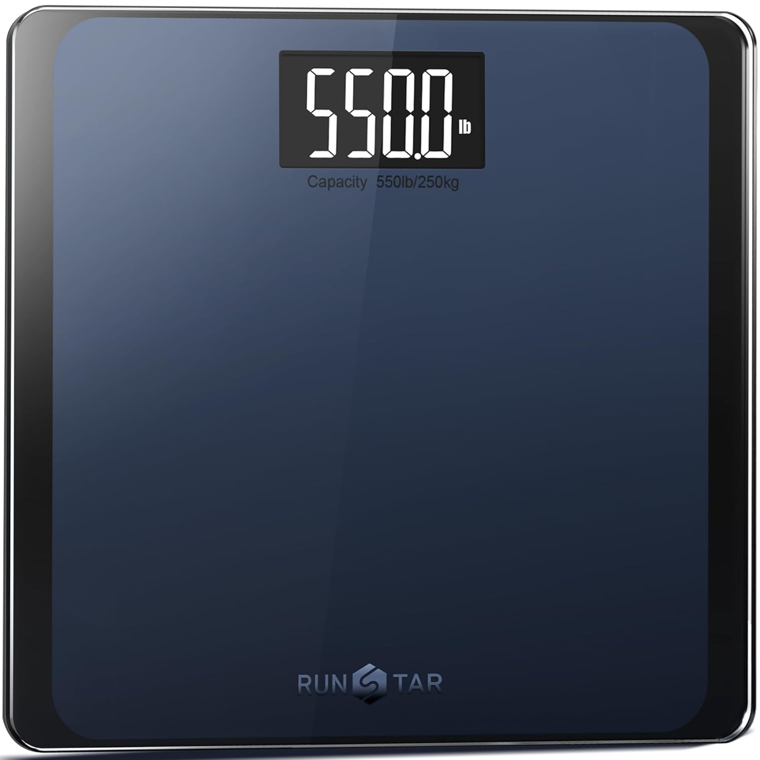 550lb Bathroom Digital Scale with Ultra-Wide Platform and LCD