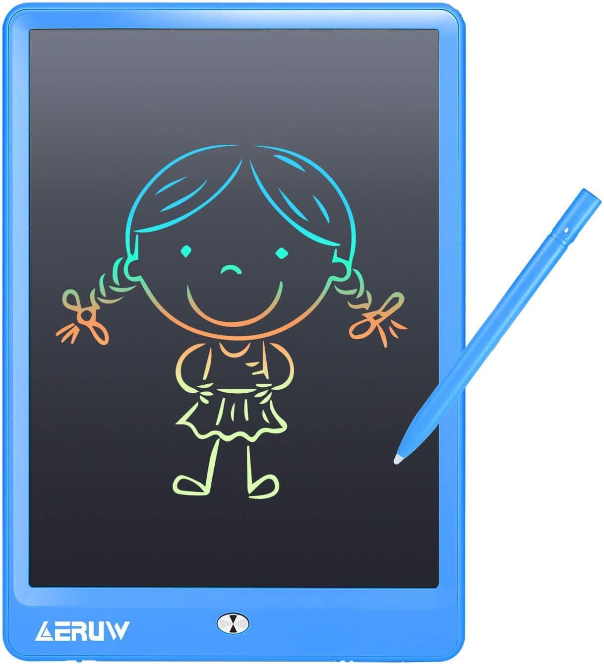 10-Inch Colorful LCD Doodle Board - Memory Lock - Gift for Kids & Adults