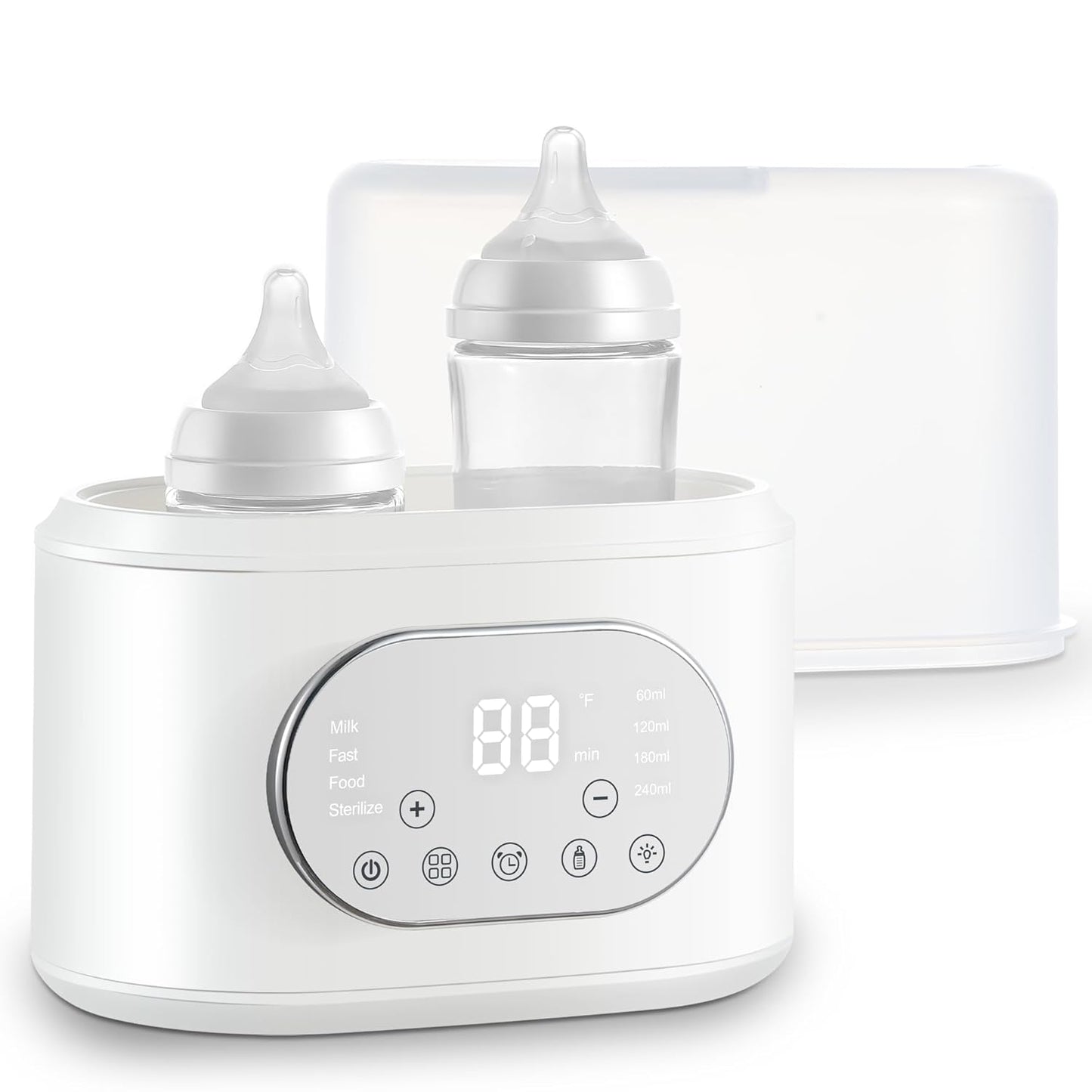 10-in-1 Fast Baby Bottle Warmer for Breastmilk & Formula