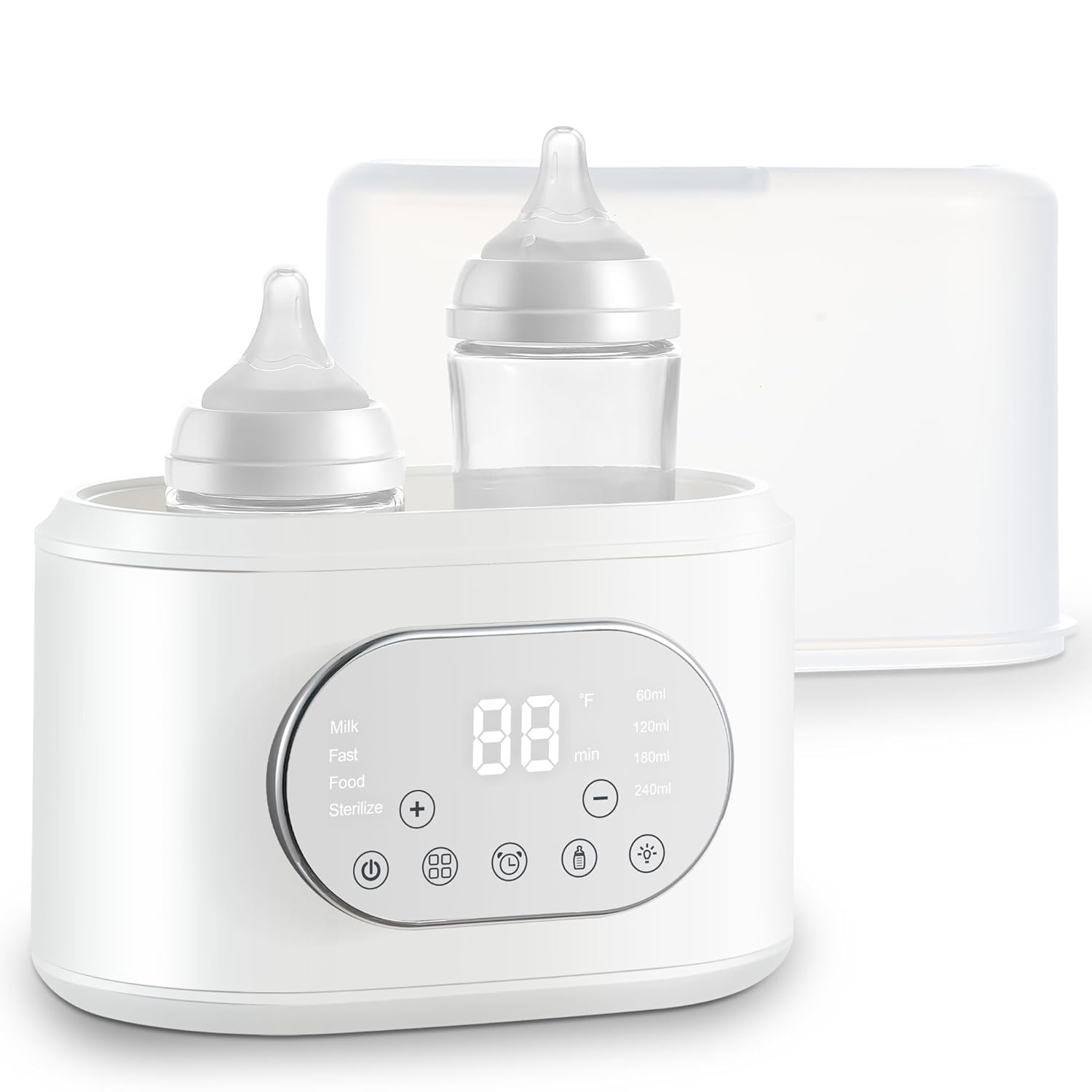 10-in-1 Fast Baby Bottle Warmer for Breastmilk & Formula