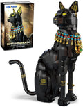 Egyptian Pharaoh Cat Building Set - 1274PCS Detailed Model