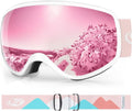 findway Kids Ski Goggles - Crystal Clear Vision for Young Snow Explorers