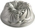 Nordic Ware Let It Snow Bundt Pan, Silver - 10-Cup Capacity