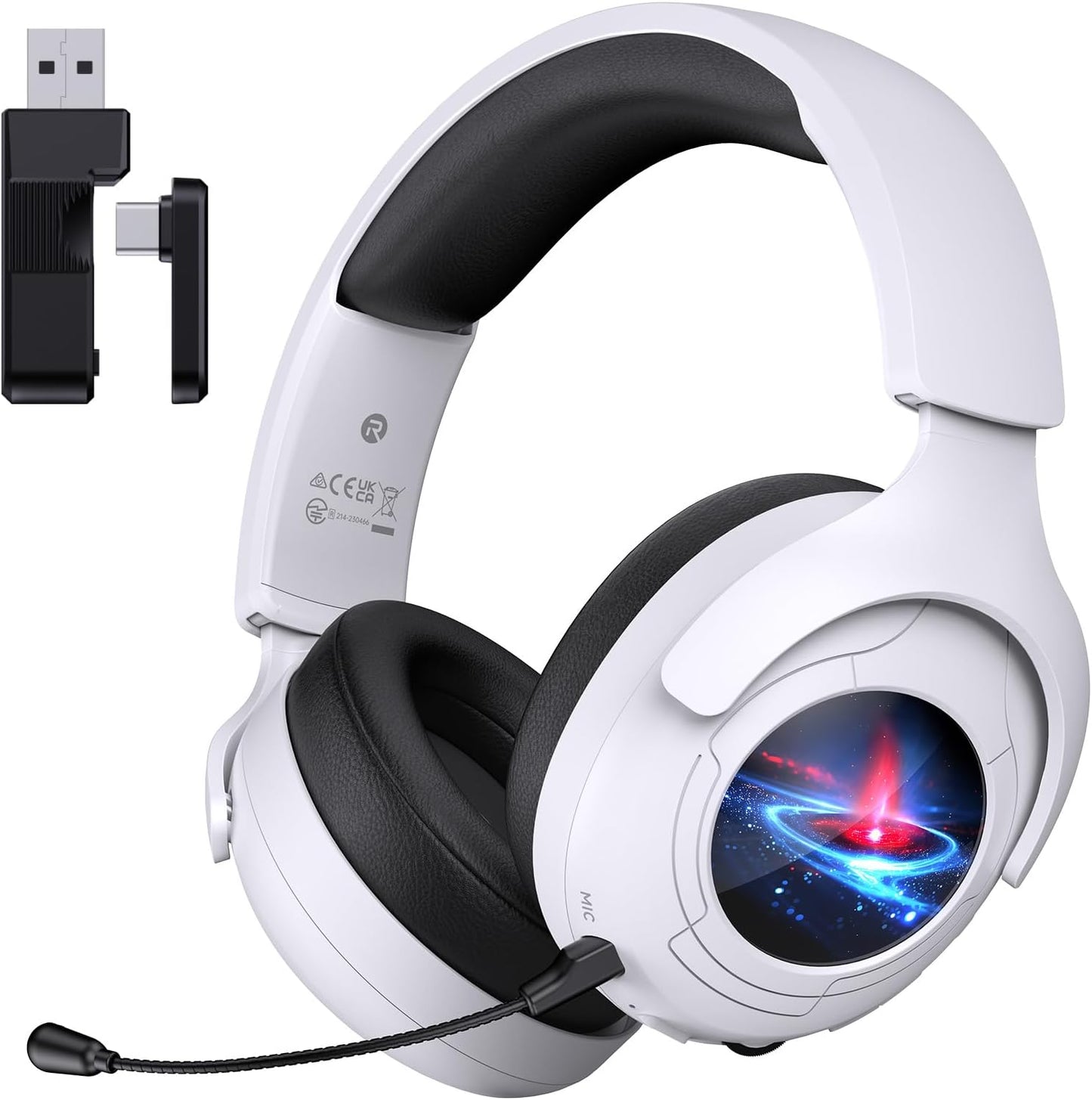 Wireless Gaming Headset: Crystal Clear Sound