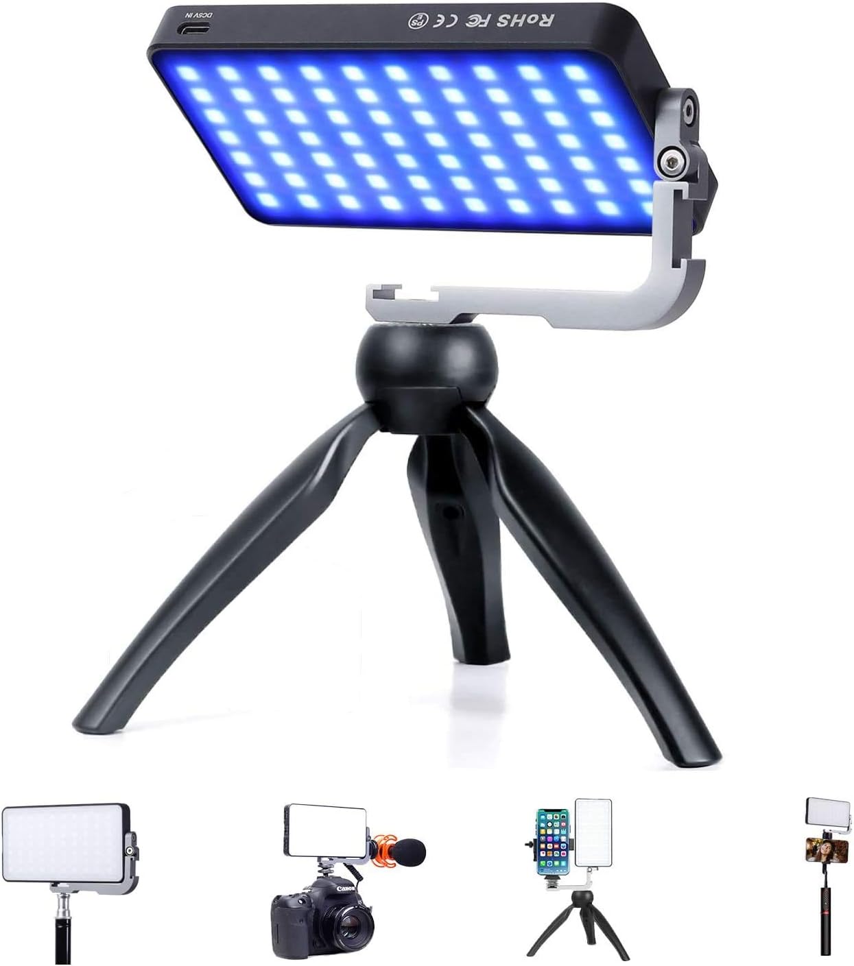 G2 Pocket RGB Camera Light for Professional Video Lighting