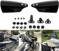 Smoke-Tint Polycarbonate Handlebar Handguards for Harley Touring