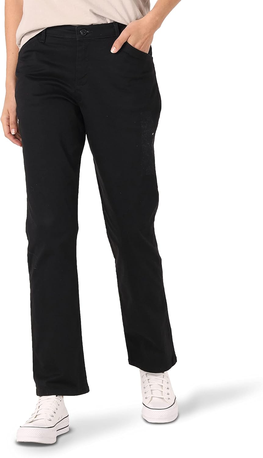 Lee Women's Petite Relaxed Fit All Day Straight Leg Pant Review