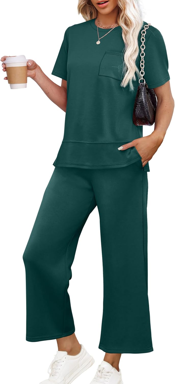 OFEEFAN Women's Lounge Sets for Travel and Casual Wear Comfort