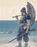 Robinson Crusoe: The original edition of 1920 with color - Restored