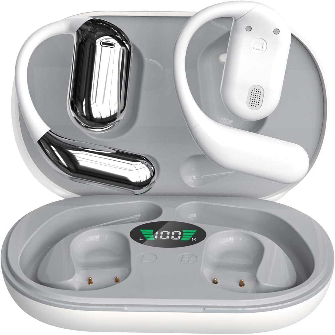 Ultimate 50H Playtime Wireless Earbuds for Running 
