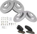 TRQ Front and Rear Brake Pad & Rotor Kit for 2015-2017 Mustang