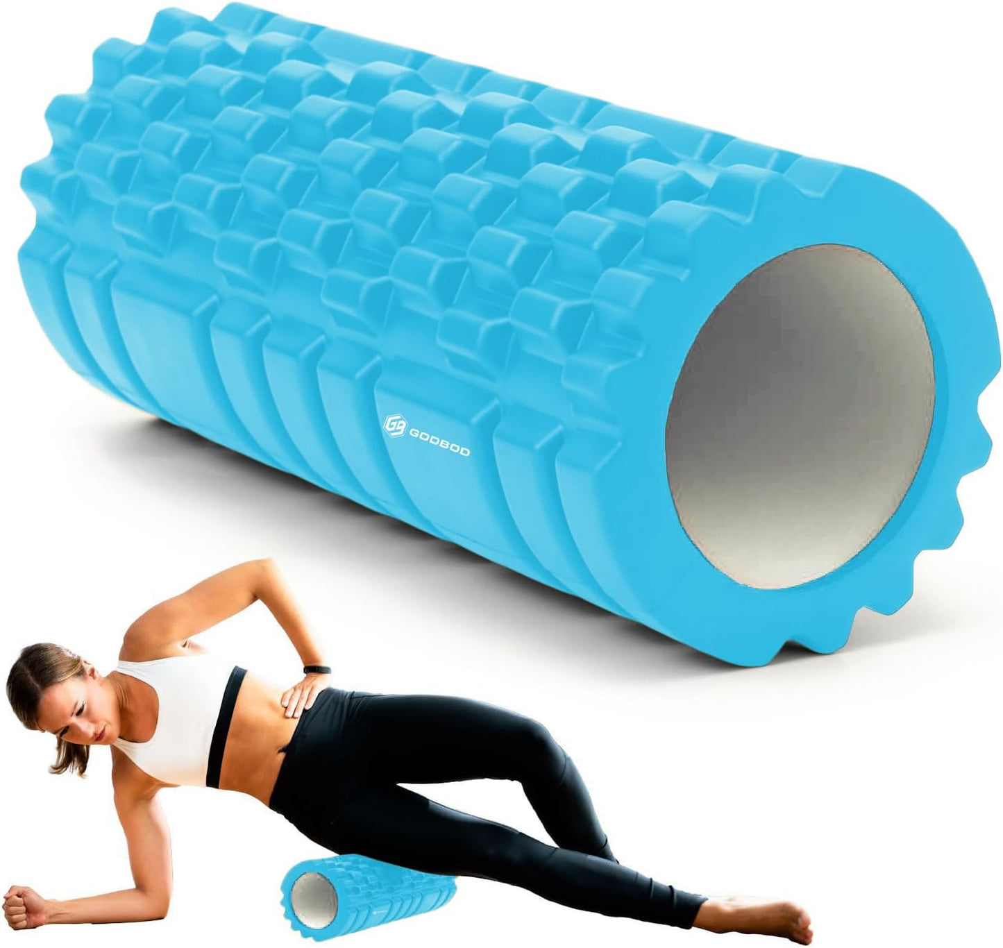 Deep Tissue Foam Roller for Muscle Recovery and Pain Relief