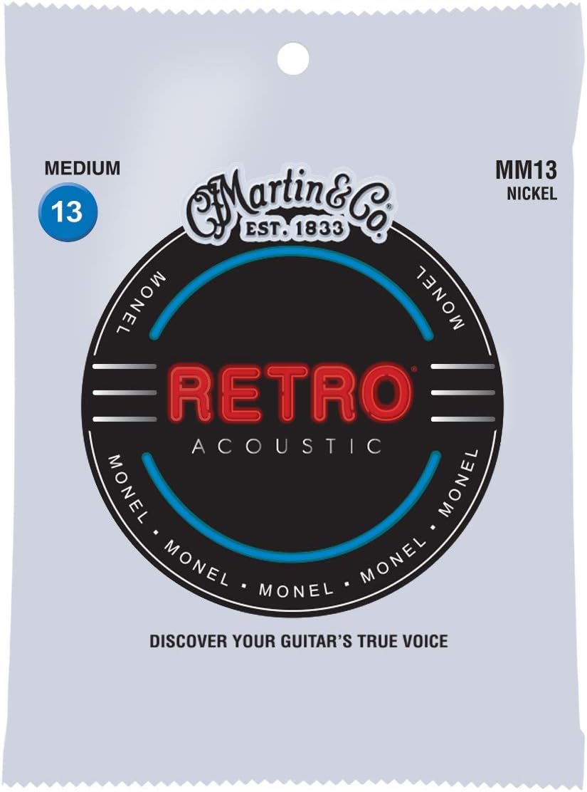Enhance Tone with MARTIN Retro MM13 Acoustic Strings!