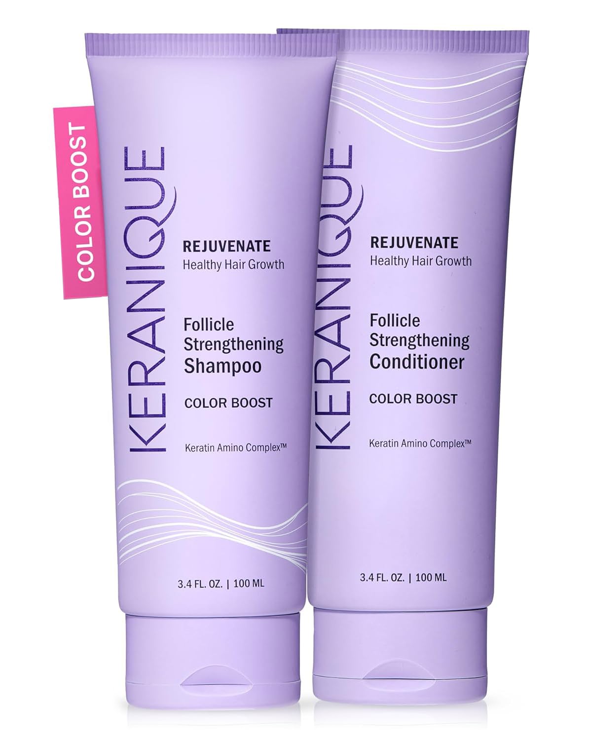Keranique Color Safe Shampoo Set - Extend Color, UV Protection