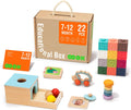 Montessori Toys for Babies 7-12 Months - 7 in 1 Learning Set