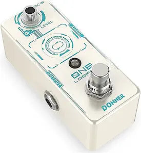 Donner Guitar Loop Pedal - Easy Control with Unlimited Overdubs