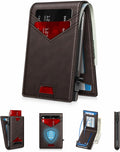 Wallet for Men Slim Pop Up Card Holder Wallet - Quick Card Access