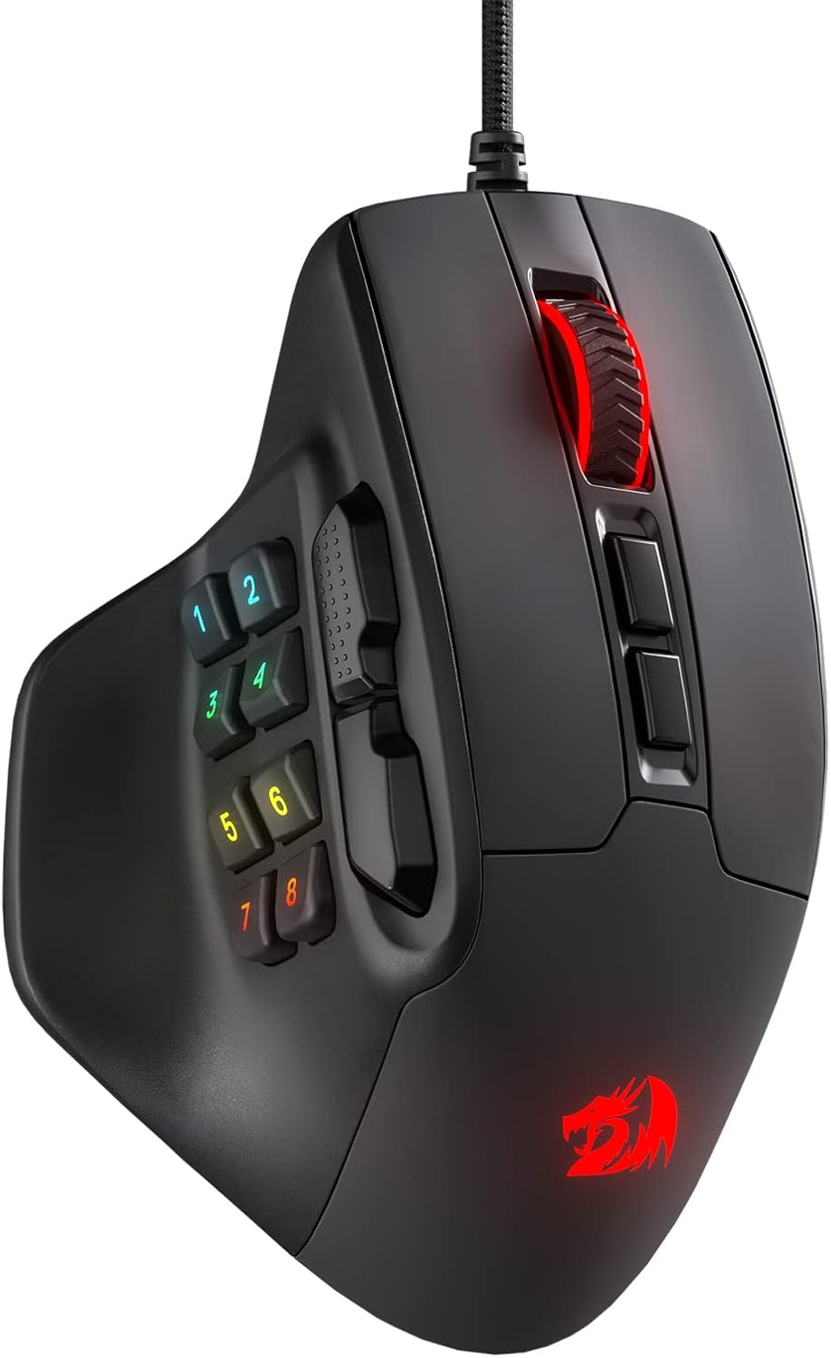 Redragon M811 Aatrox MMO Gaming Mouse - 15 Button Customization!