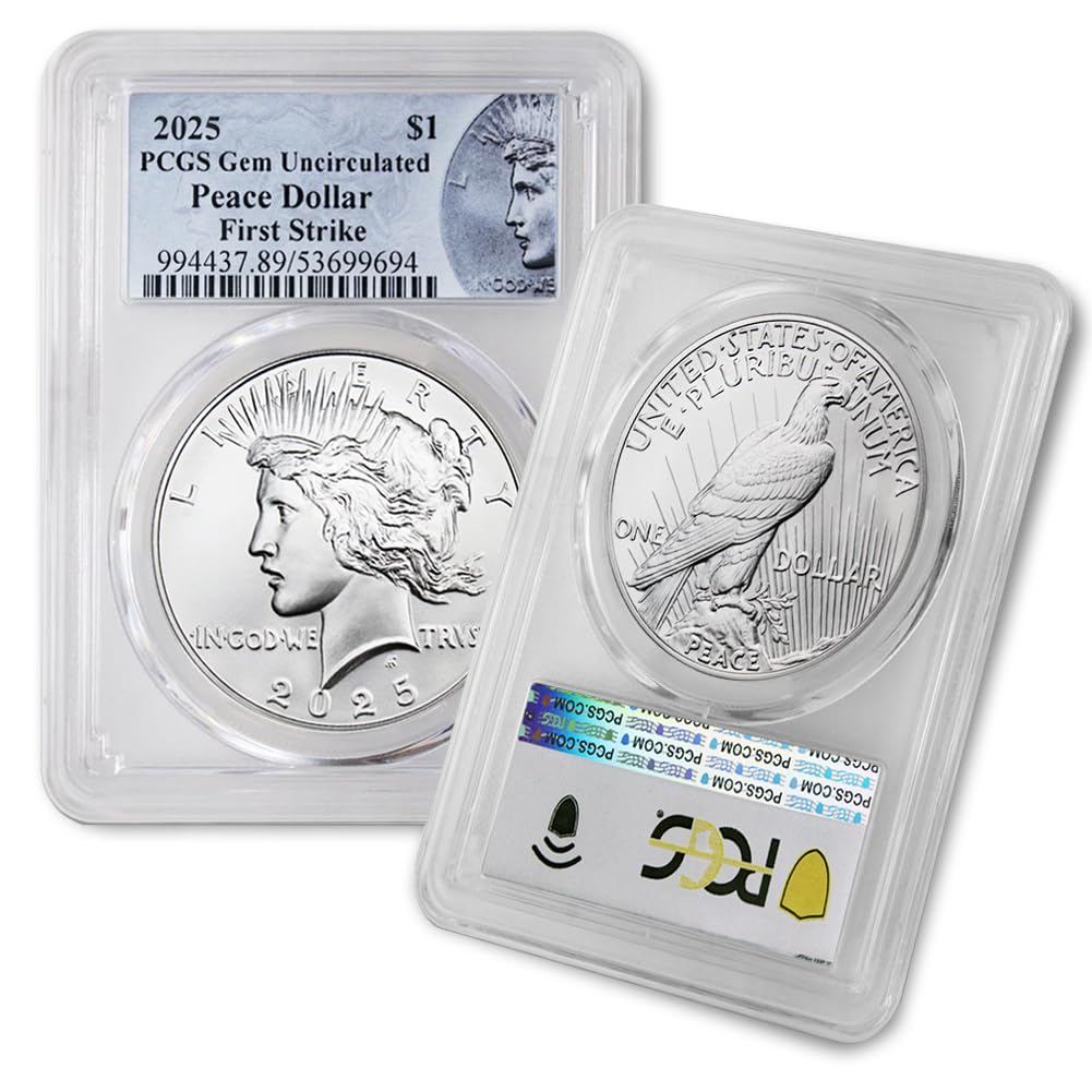 2025 American Silver Peace Dollar Coin Gem Uncirculated Review