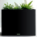 Modern Metal Planter Box 36 in x 9 in x 26 in - Sleek Raised Garden