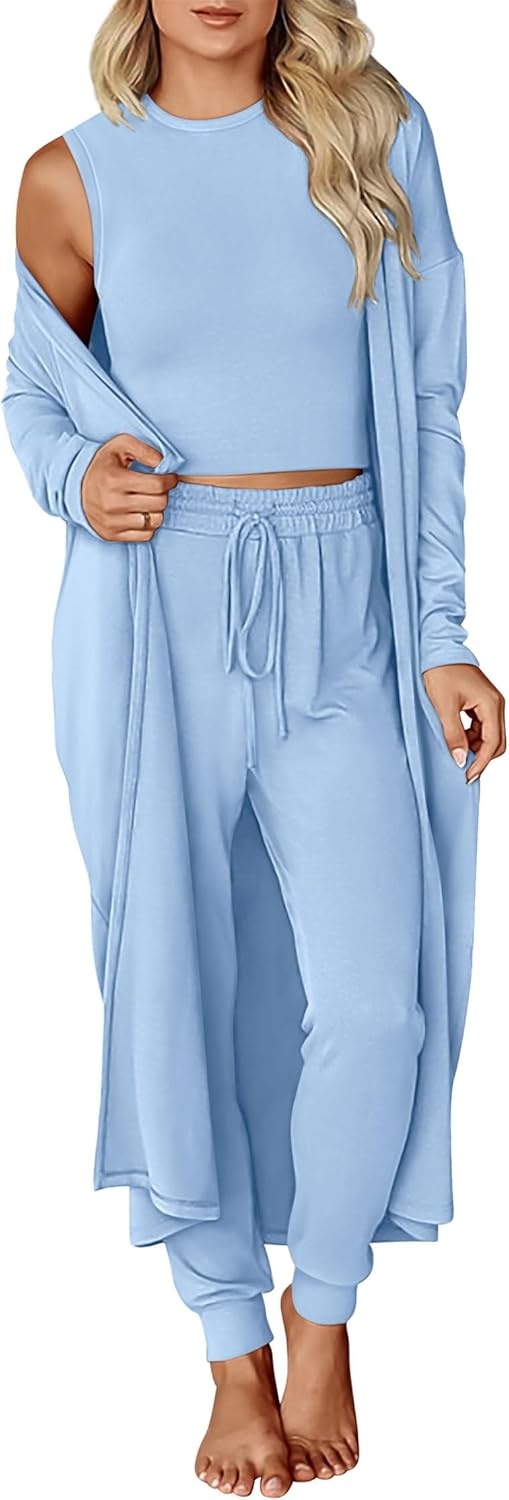 KIRUNDO 3 Piece Lounge Sets for Women - Travel & Casual Style
