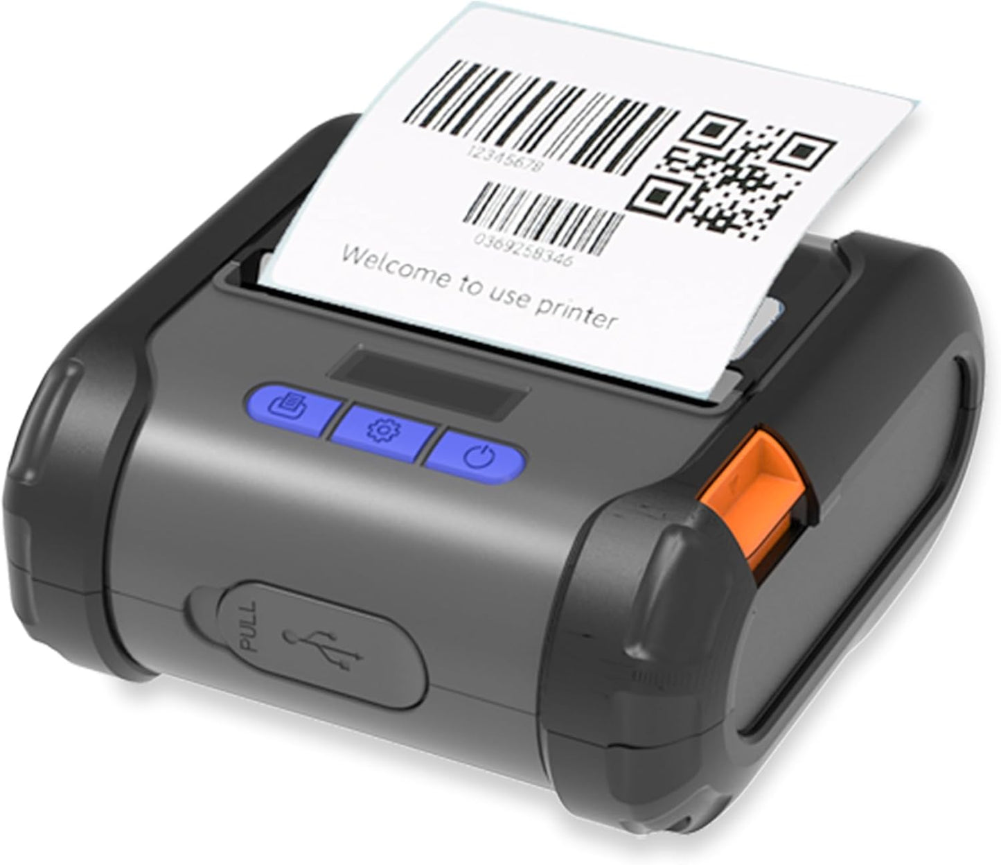 ZYWELL 2-in-1 Bluetooth Label Printer