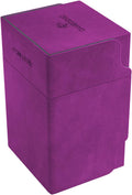 GameGenic Watchtower XL Purple 100CT Deck Box - Durable Card Storage