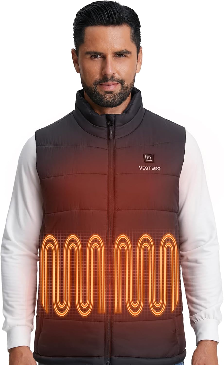 Heated Vest for Men with 3 Heating Levels for Ultimate Comfort