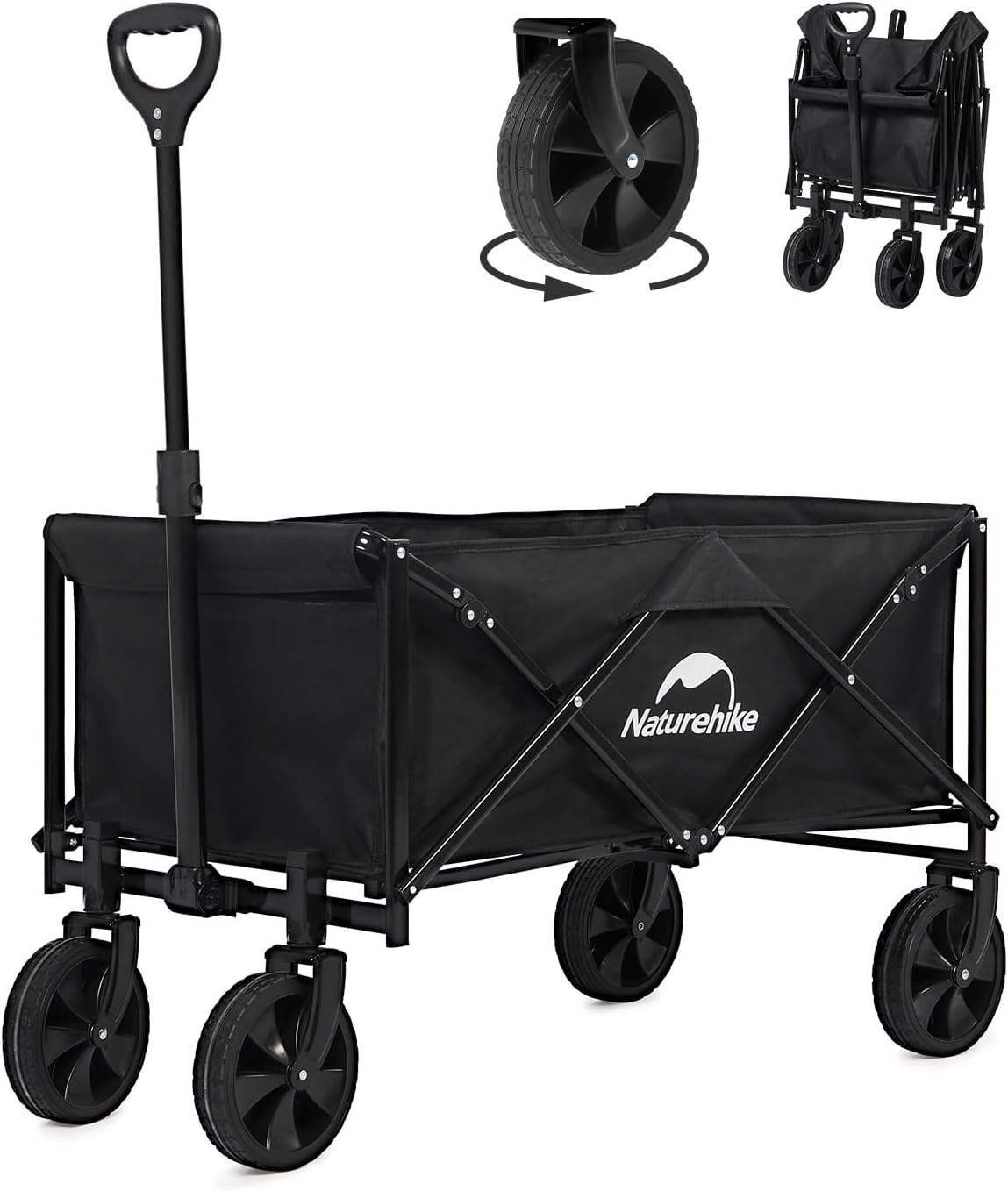 300LBS Capacity Beach Wagon: Heavy Duty & Portable