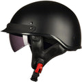 ILM Half Helmet Open Face with Drop Down Sun Visor - Comfortable Fit