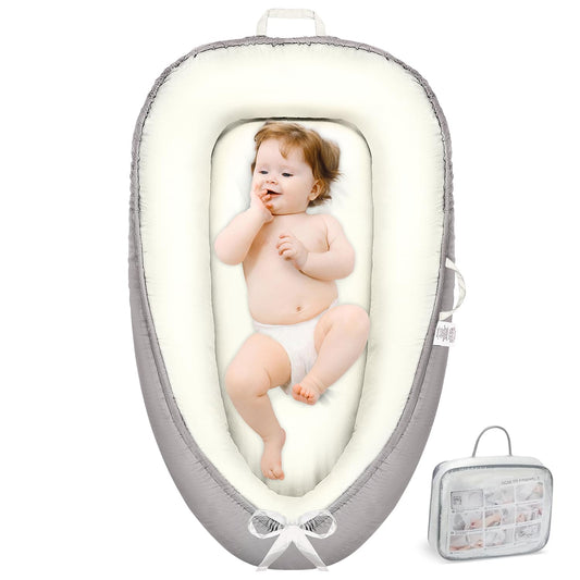Breathable Baby Lounger for Portable Comfort