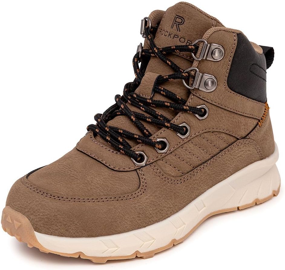 Rockport Kids Hiking Boots: Bungee Strap, Traction Outsole