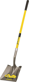 Tru Pro 48-Inch Square Point Shovel - Durable Fiberglass Handle