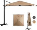 Outdoor Patio Umbrella with Easy Tilt Mechanism for Comfort