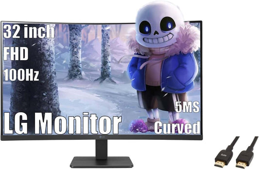 Immersive Gaming: LG 32 Curved Monitor with AMD FreeSync