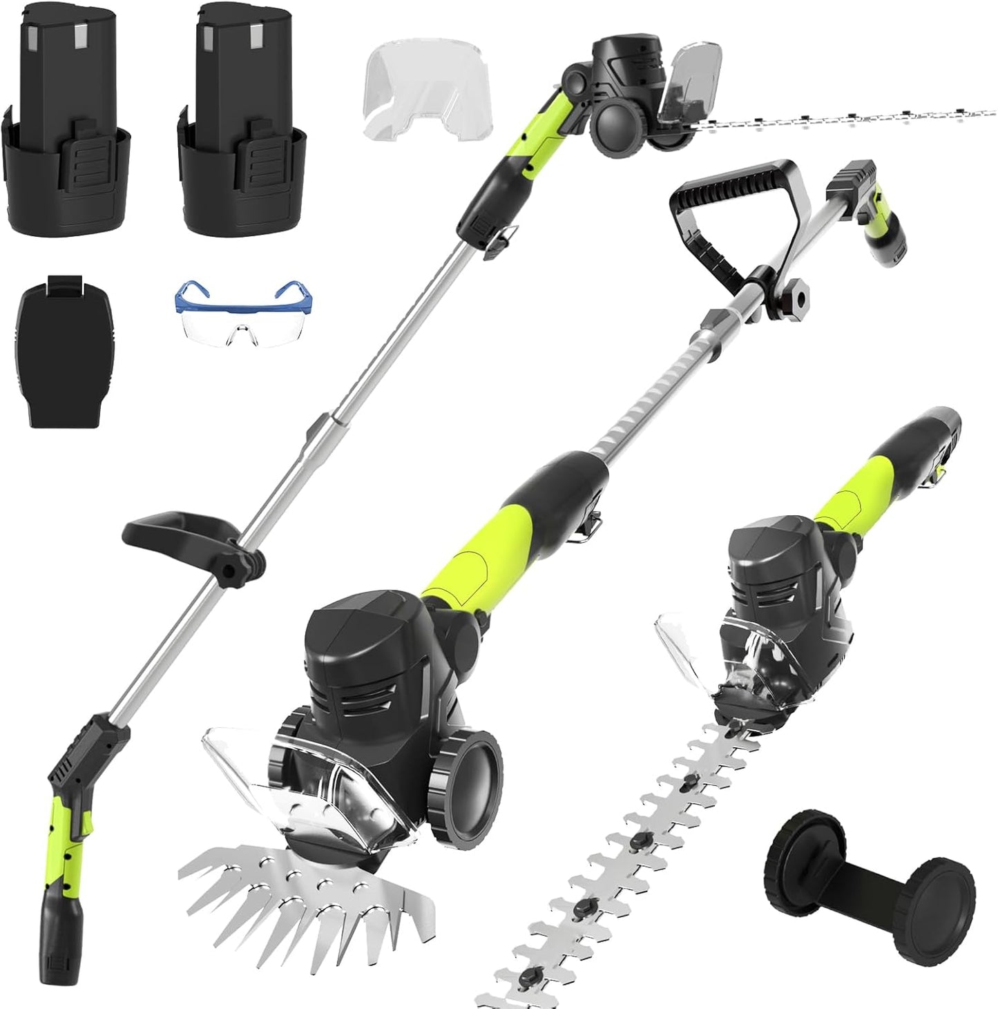 3-in-1 Cordless Hedge Trimmer for Effortless Garden Maintenance