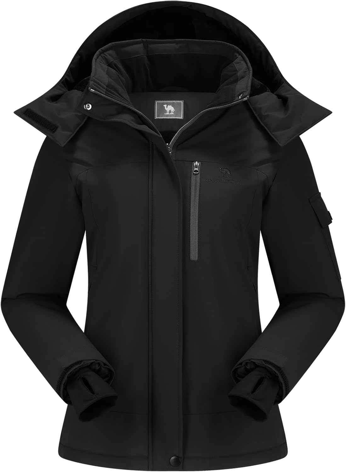 Warm & Waterproof Women's Ski Jacket by CAMEL CROWN